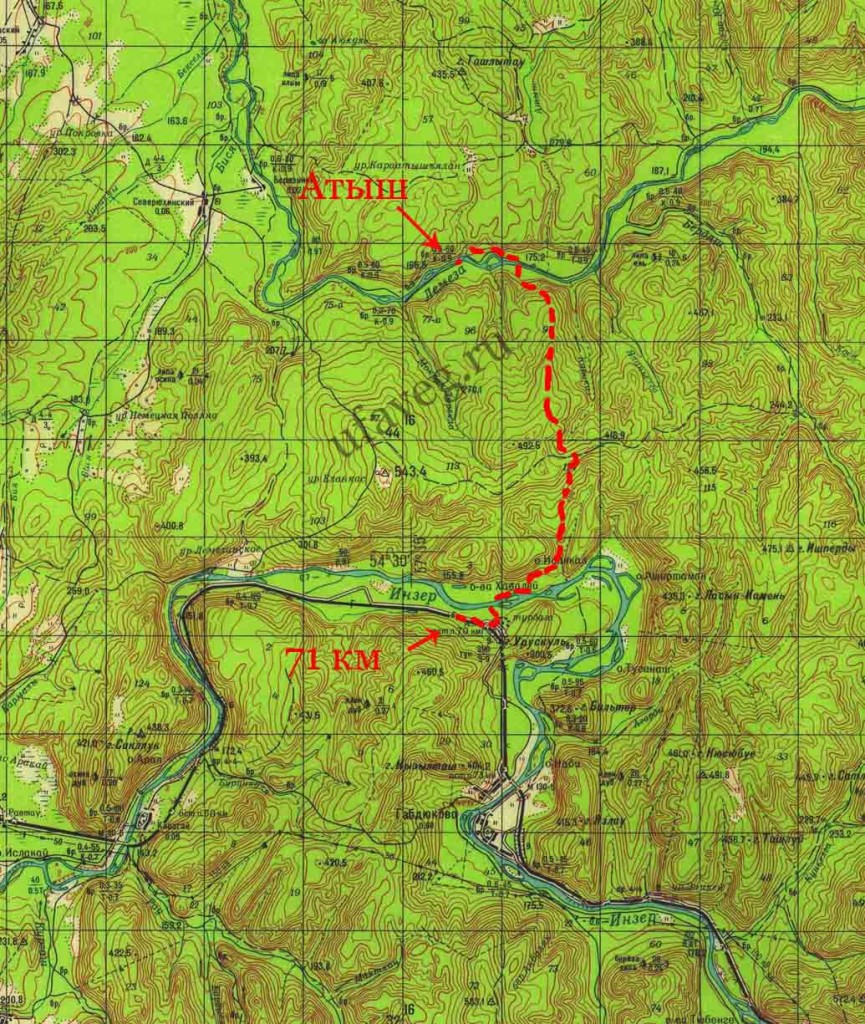 Водопад Атыш Башкирия маршрут